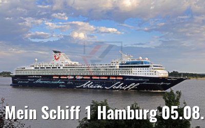 Mein Schiff 1 Hamburg 05.08.2017