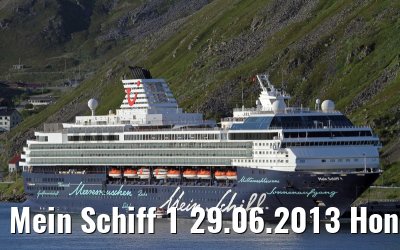 Mein Schiff 1 29.06.2013 Honningsvag