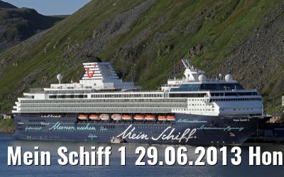 Mein Schiff 1 29.06.2013 Honningsvag