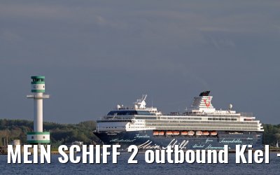 MEIN SCHIFF 2 outbound Kiel - 17th May 2012
