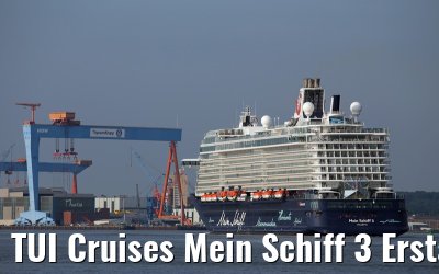 TUI Cruises Mein Schiff 3 Erstanlauf Kiel 04.06.2014