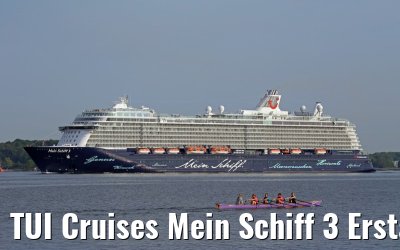 TUI Cruises Mein Schiff 3 Erstanlauf Kiel 04.06.2014