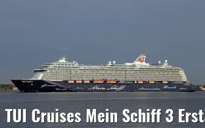 TUI Cruises Mein Schiff 3 Erstanlauf Kiel 04.06.2014