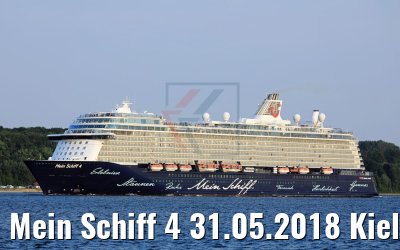 Mein Schiff 4 31.05.2018 Kieler Förde