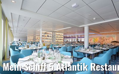 Mein Schiff 5 Atlantik Restaurant Mediterran