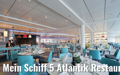 Mein Schiff 5 Atlantik Restaurant Mediterran