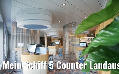 Mein Schiff 5 Counter Landausflüge