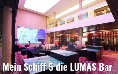 Mein Schiff 5 die LUMAS Bar