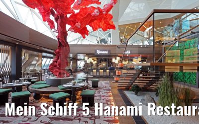 Mein Schiff 5 Hanami Restaurant by Tim Raue