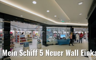 Mein Schiff 5 Neuer Wall Einkaufspassagen
