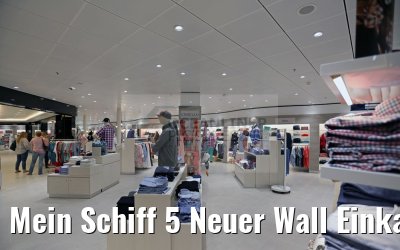 Mein Schiff 5 Neuer Wall Einkauffspassagen