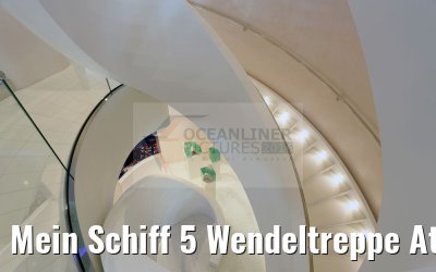 Mein Schiff 5 Wendeltreppe Atlantik Restaurant