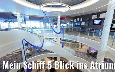 Mein Schiff 5 Blick ins Atrium