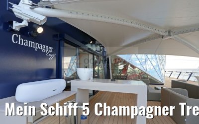 Mein Schiff 5 Champagner Treff Aussenbereich