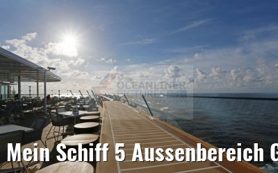 Mein Schiff 5 Aussenbereich GOSCH und Buffet Anckelmannsplatz