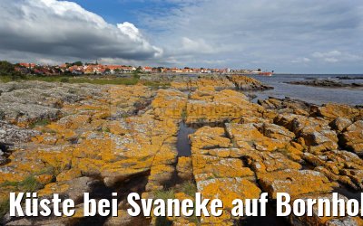 Küste bei Svaneke auf Bornholm 09.07.2016