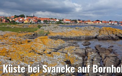 Küste bei Svaneke auf Bornholm 09.07.2016
