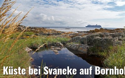 Küste bei Svaneke auf Bornholm mit Mein Schiff 5 09.07.2016