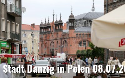 Stadt Danzig in Polen 08.07.2016