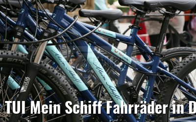 TUI Mein Schiff Fahrräder in Danzig