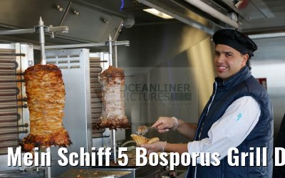 Mein Schiff 5 Bosporus Grill Döner Zubereitung