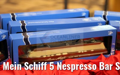 Mein Schiff 5 Nespresso Bar Schokoladenschiffe