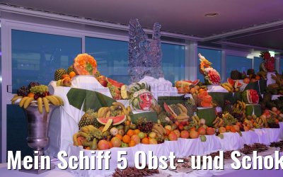Mein Schiff 5 Obst- und Schokobuffet am Pool