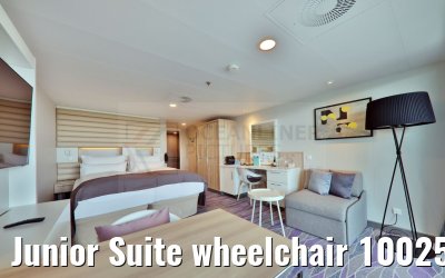 Junior Suite wheelchair 10025 Mein Schiff 7