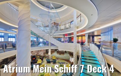 Atrium Mein Schiff 7 Deck 4