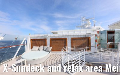 X-Sundeck and relax area Mein Schiff 7