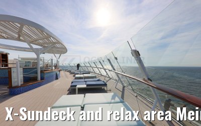 X-Sundeck and relax area Mein Schiff 7