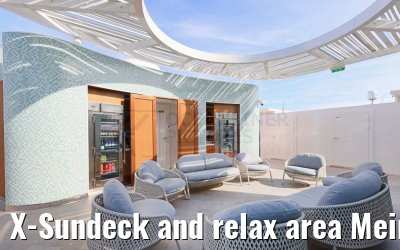 X-Sundeck and relax area Mein Schiff 7