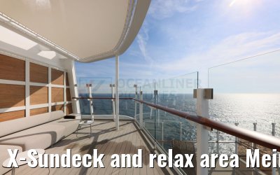 X-Sundeck and relax area Mein Schiff 7