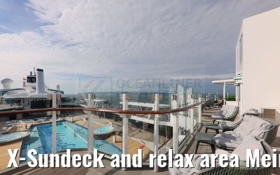 X-Sundeck and relax area Mein Schiff 7