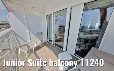 Junior Suite balcony 11240