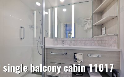 single balcony cabin 11017