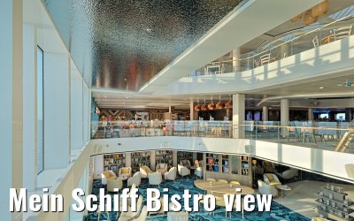 Mein Schiff Bistro view