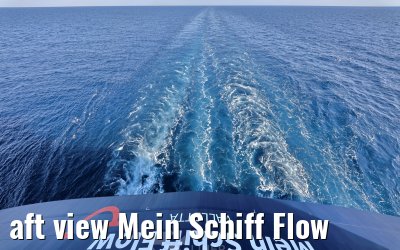 aft view Mein Schiff Flow
