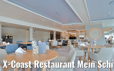 X-Coast Restaurant Mein Schiff Flow