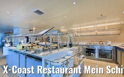 X-Coast Restaurant Mein Schiff Flow