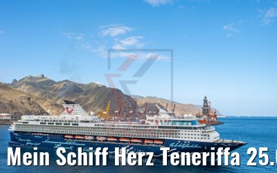 Mein Schiff Herz Teneriffa 25.03.2020 M.Kokartis