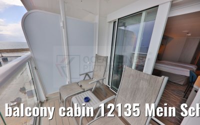 balcony cabin 12135 Mein Schiff Relax