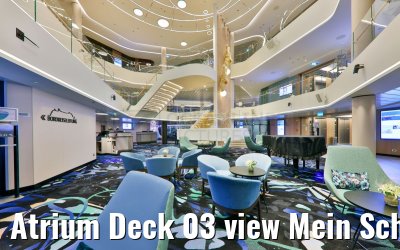 Atrium Deck 03 view Mein Schiff Relax