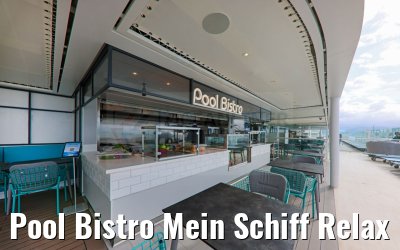 Pool Bistro Mein Schiff Relax