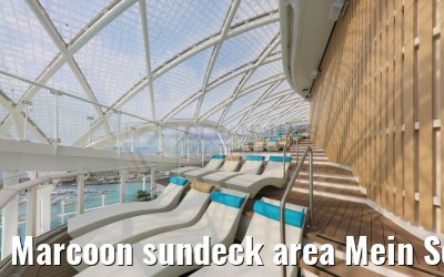 Marcoon sundeck area Mein Schiff Relax