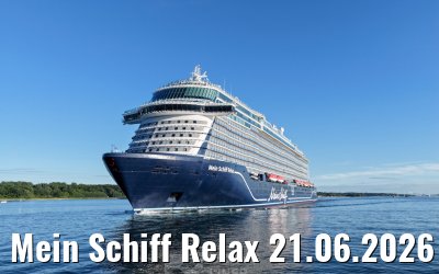 Mein Schiff Relax 21.06.2026 Laboe