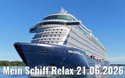 Mein Schiff Relax 21.06.2026 Laboe