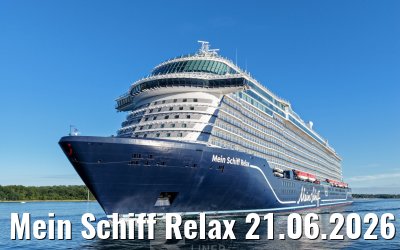 Mein Schiff Relax 21.06.2026 Laboe