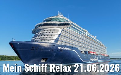 Mein Schiff Relax 21.06.2026 Laboe