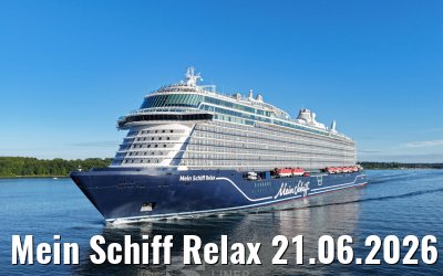 Mein Schiff Relax 21.06.2026 Laboe